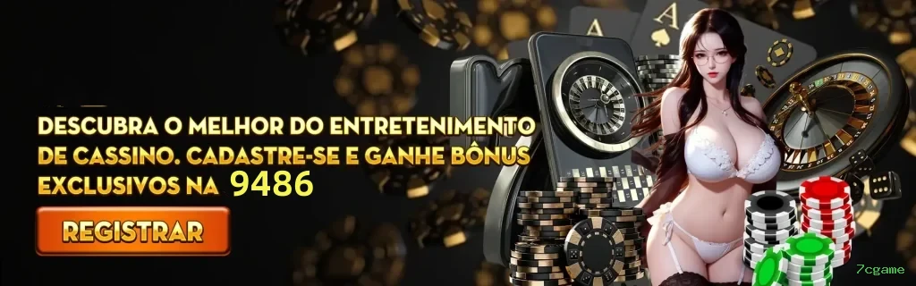 Imagem promocional da 7cgame mostrando a plataforma e suas vantagens